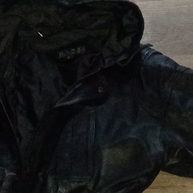D.A.R. Men’s Black Leather Bomber Jacket Zip-Up Lined Size XL (44 in)
