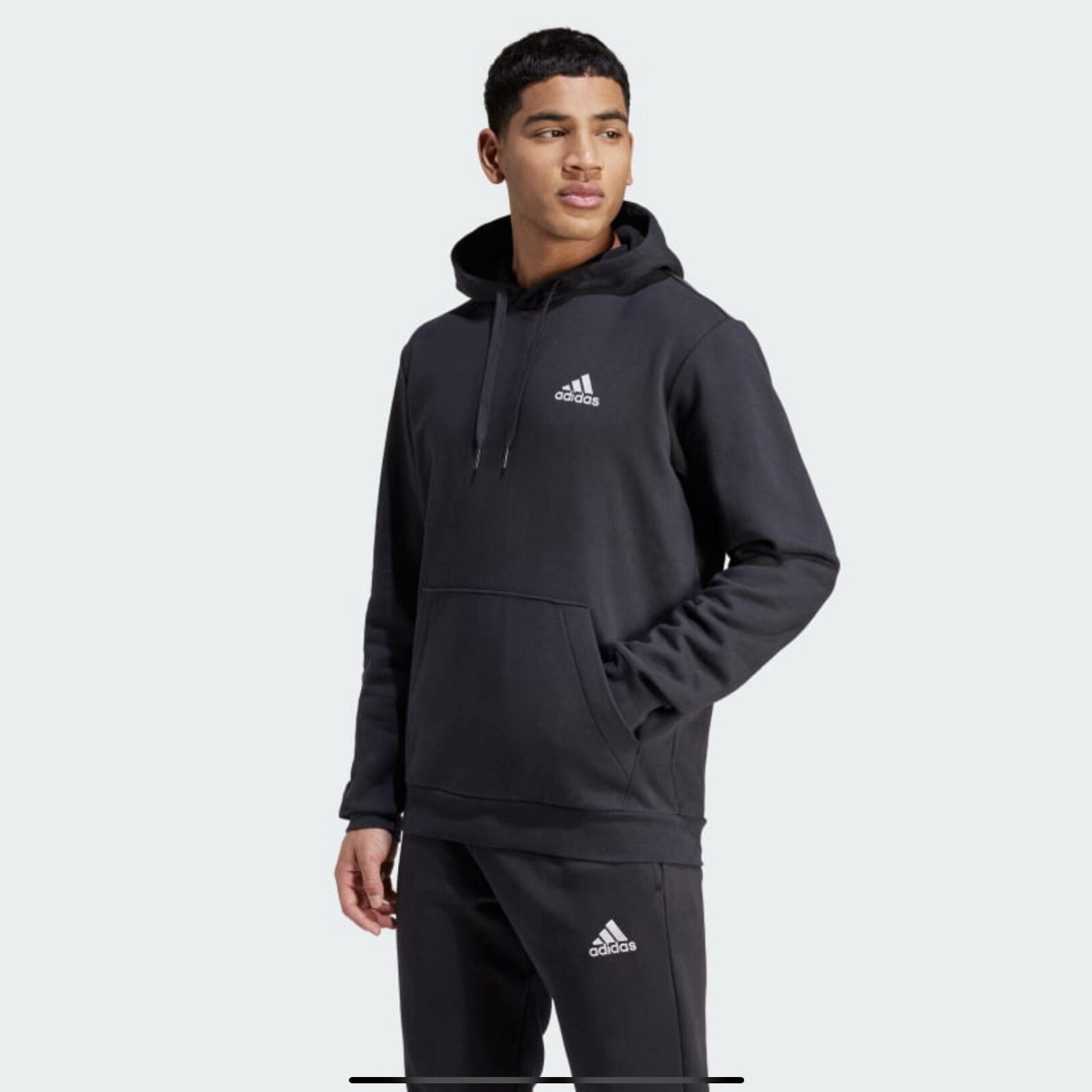 adidas men Essentials Fleece Hoodie
