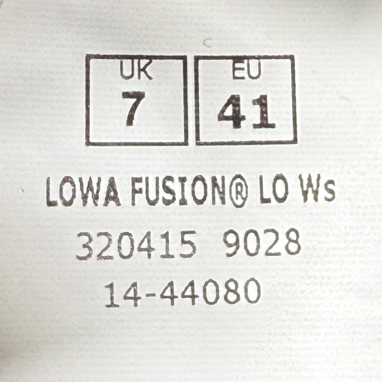 Lowa Fusion Low Womens Size 9 Hiking Shoes Sneakers Arctic Melon