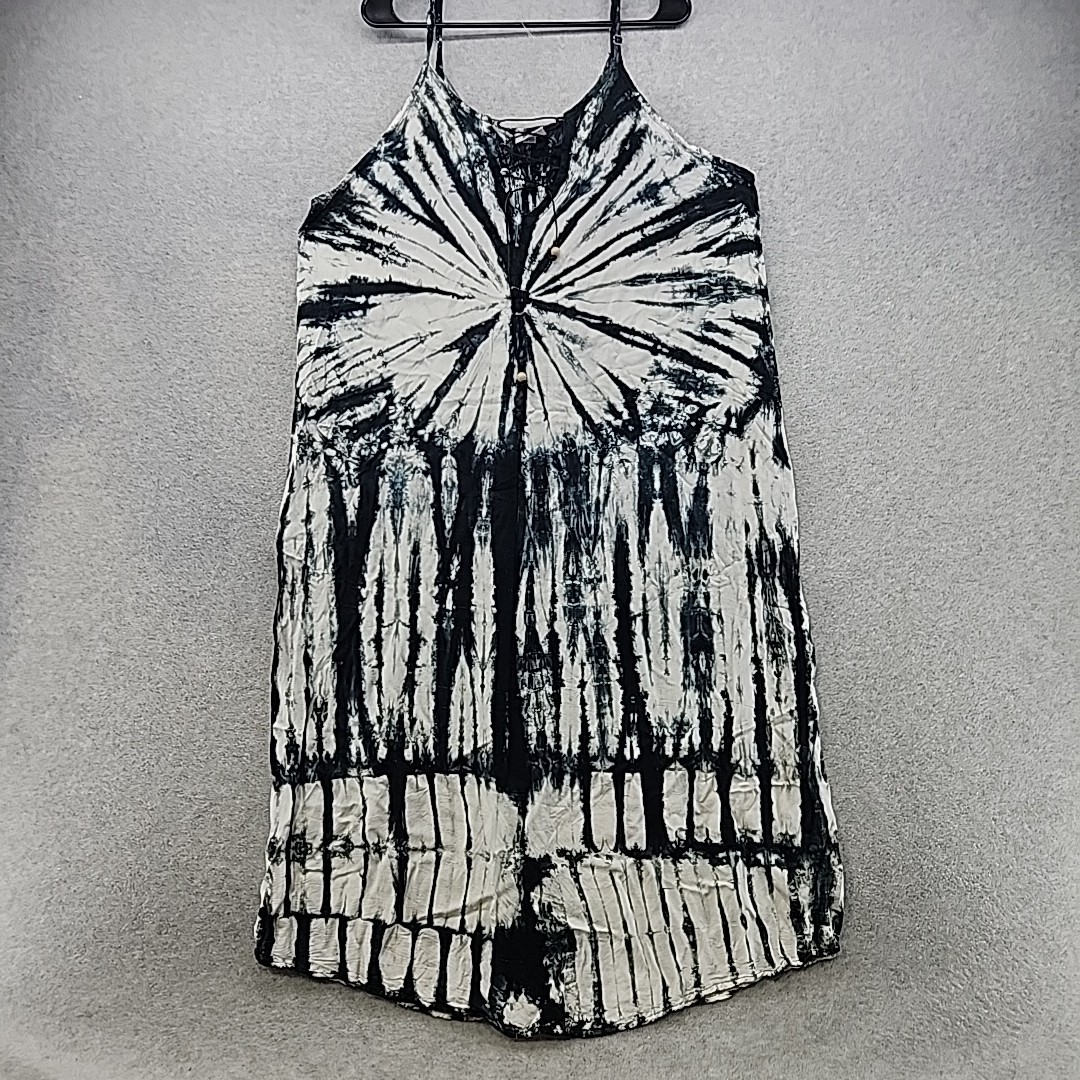 Youth Fashion Tie Dye Long Beach Made in Indonesia Womens Dress No Size