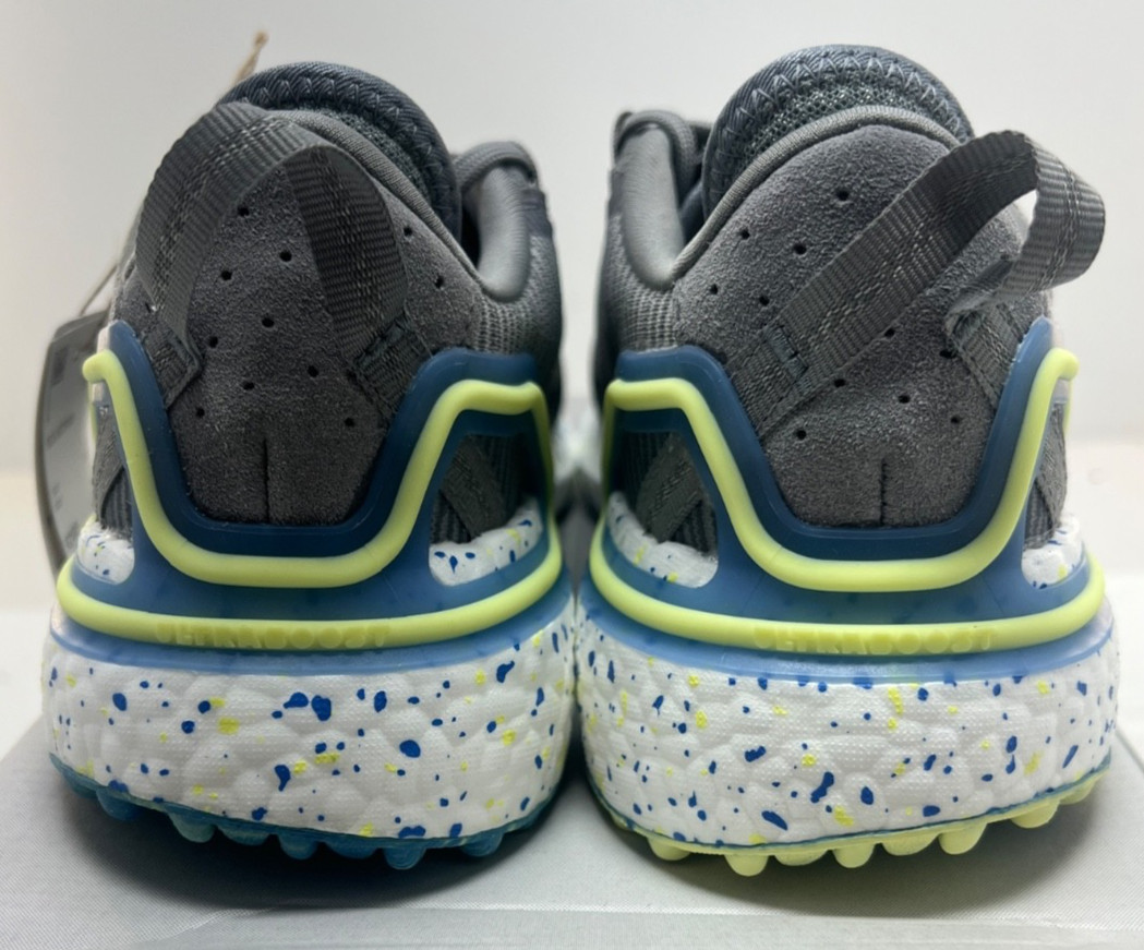 Adidas Solarthon Boost Spikeless Golf Turf Shoes Grey Green FZ1025 Mens Size 8.5