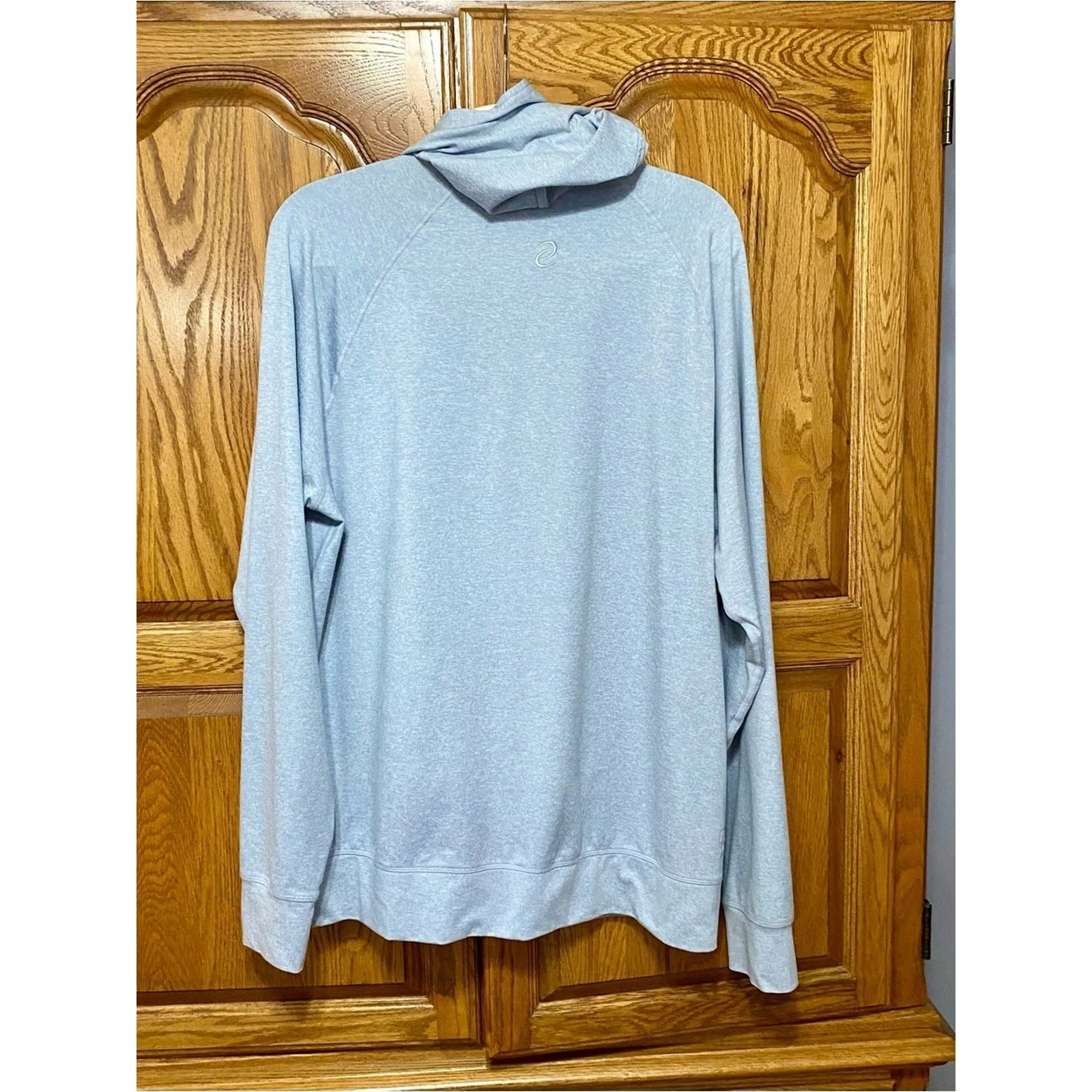 Vuori Men’s Ponto Performance Half Zip Hoodie Light Grey DreamKnit Athletic XXL