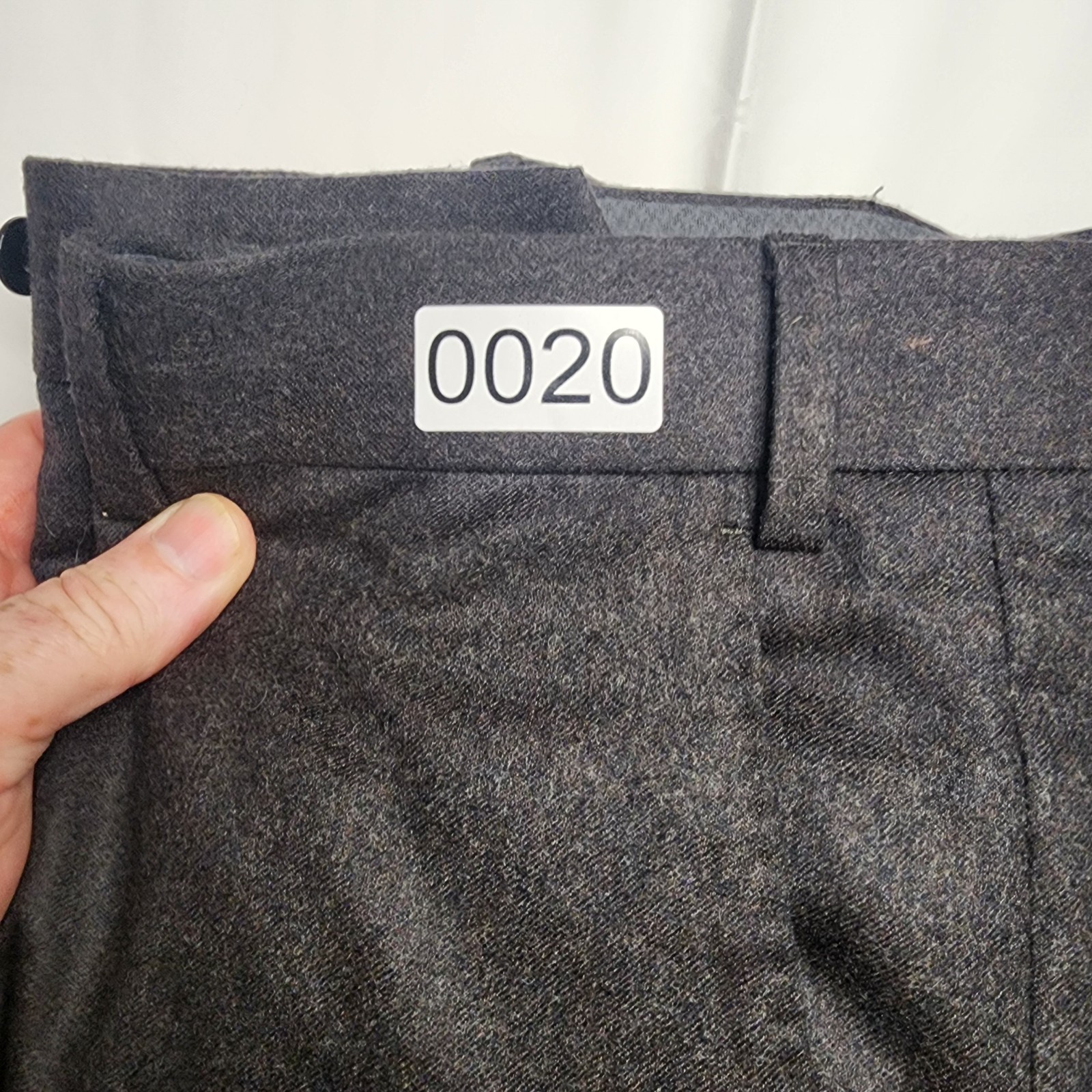 Hiltl pants mens 38×31 brown Vitale Barberis Canonico Super 100’s wool EUC
