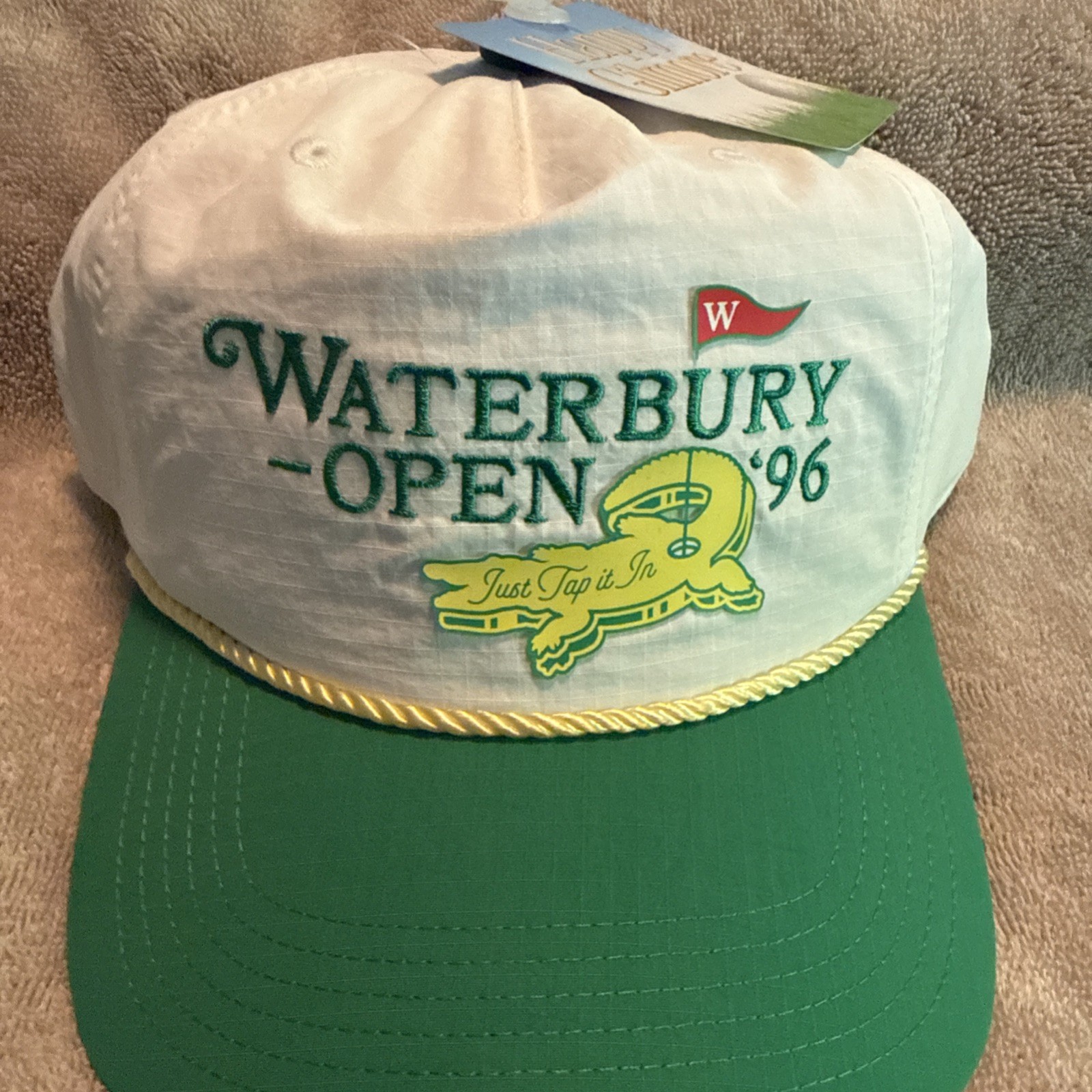 Official Happy Gilmore Waterbury Open ‘96 Golf Hat SnapBack Adjustable NWT
