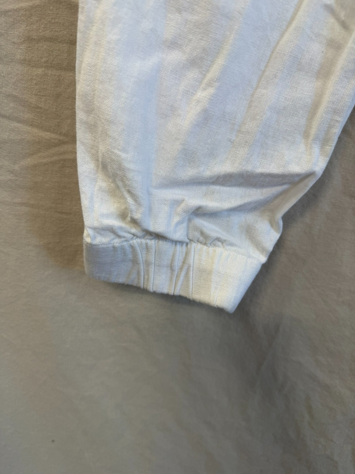 Love Tree Los Angeles White Pants Womens Size Medium Linen Blend