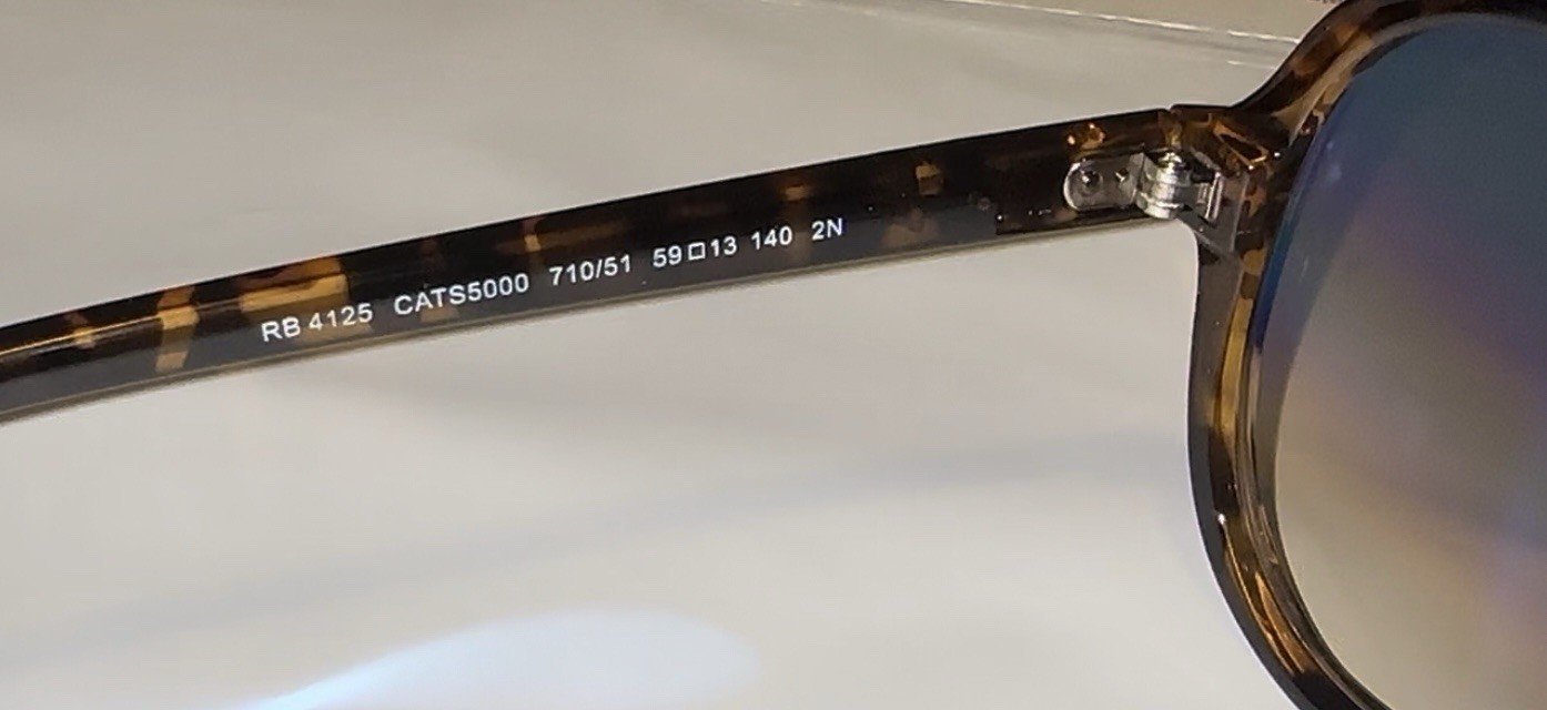 Rayban Cats 5000 59mm RB4125