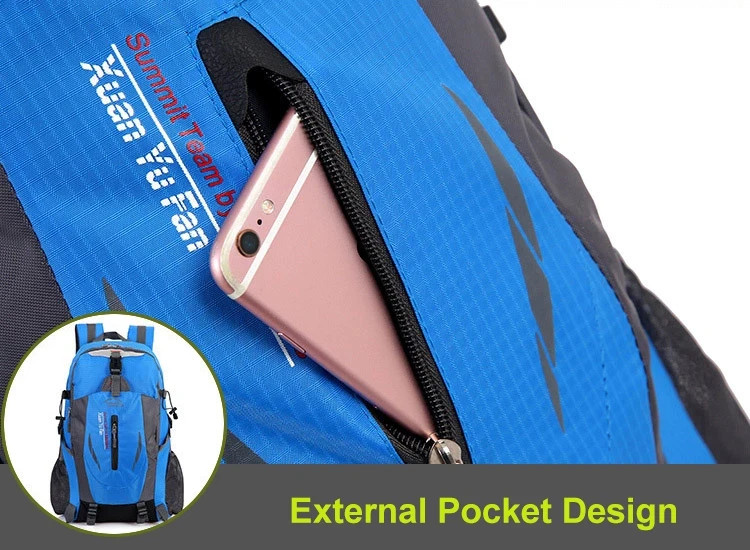 40L Men Women Travel Backpack Rucksack Camping Laptop Hiking School Book Bag
