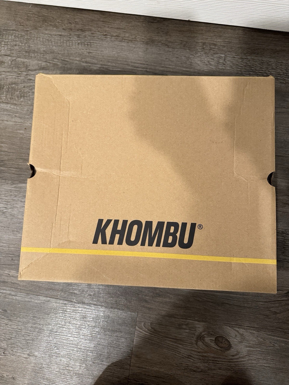 Khombu Jenna Women’s Snow Boots Fleece-Lined Lace-Up Navy/Tan US 7M