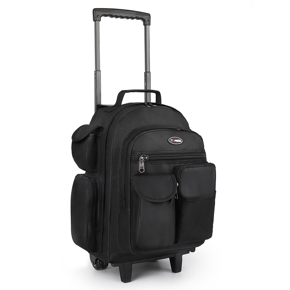 2 In 1 Carry On Travel Backpack 20″ Rolling Backpack With Wheel & Handle