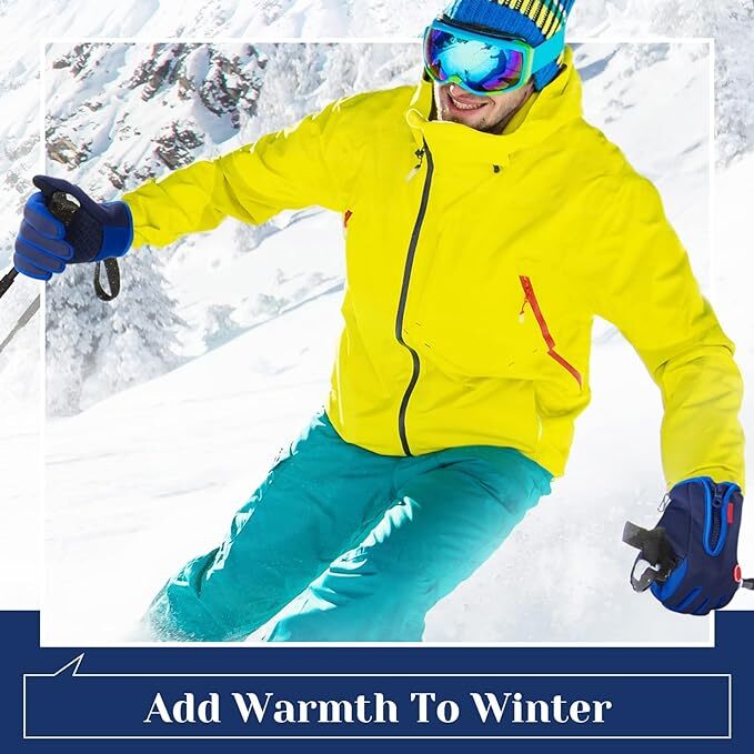 Thermal Waterproof Winter Gloves Touch Screen Warm Mittens Men Women Wholesale