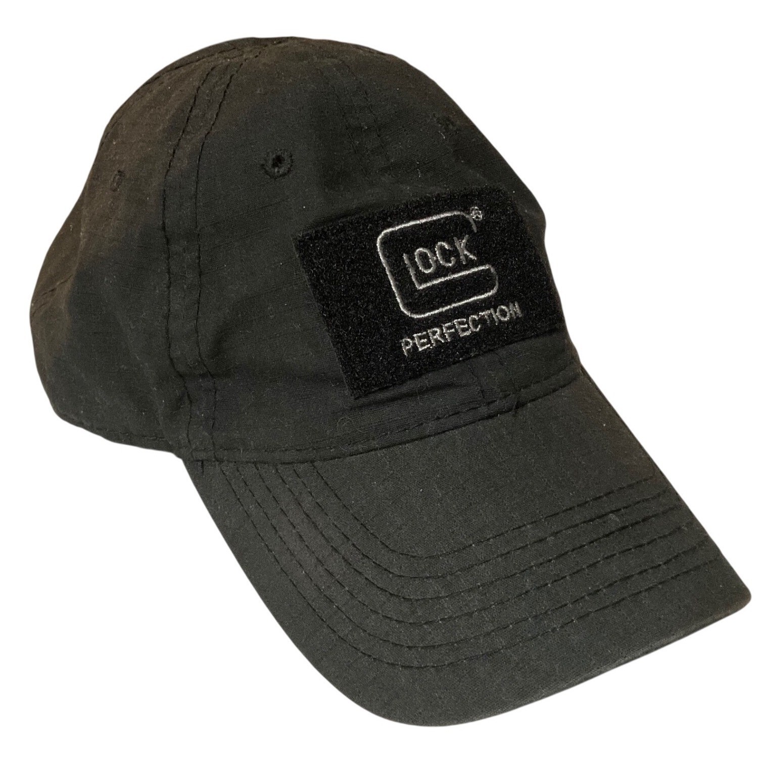 Glock Perfection Tactical Operator Hat Black Adjustable Strapback Patch Cap