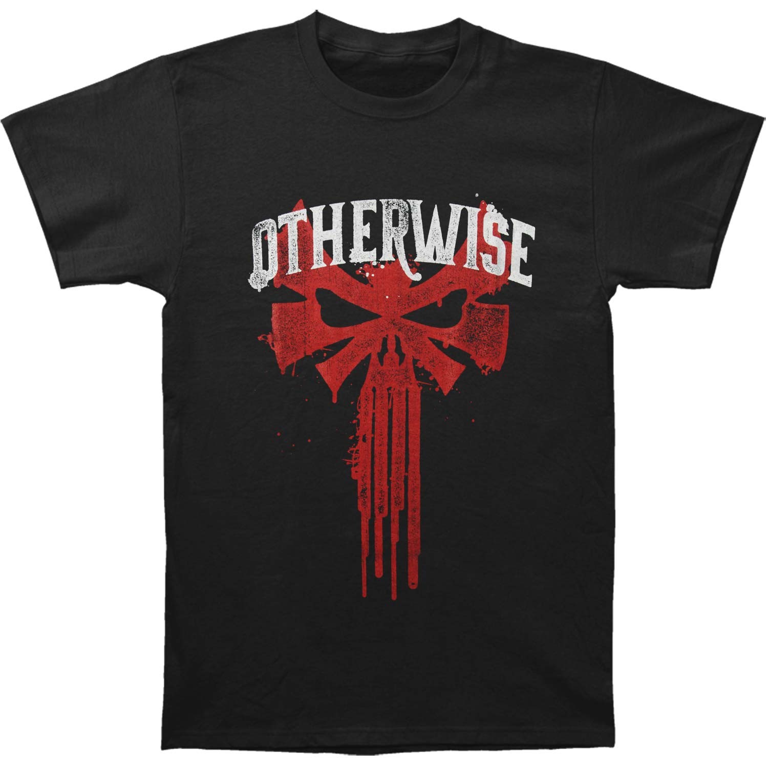 Men’s Otherwise Punisher Tee T-shirt Medium Black