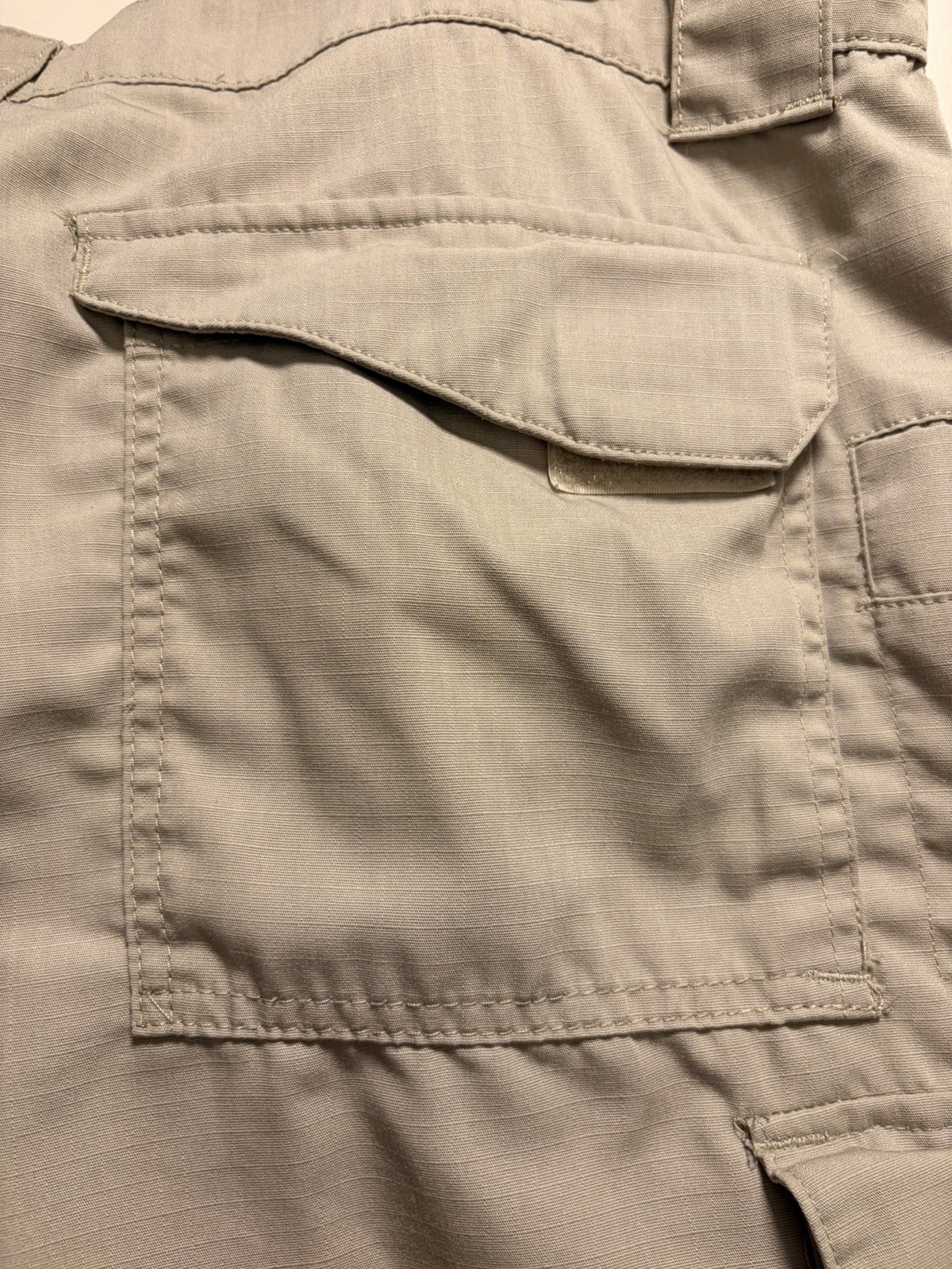 Tru-Spec Tactical Cargo Pants Mens 40×32 Khaki Ripstop Utility Pockets Outdoor