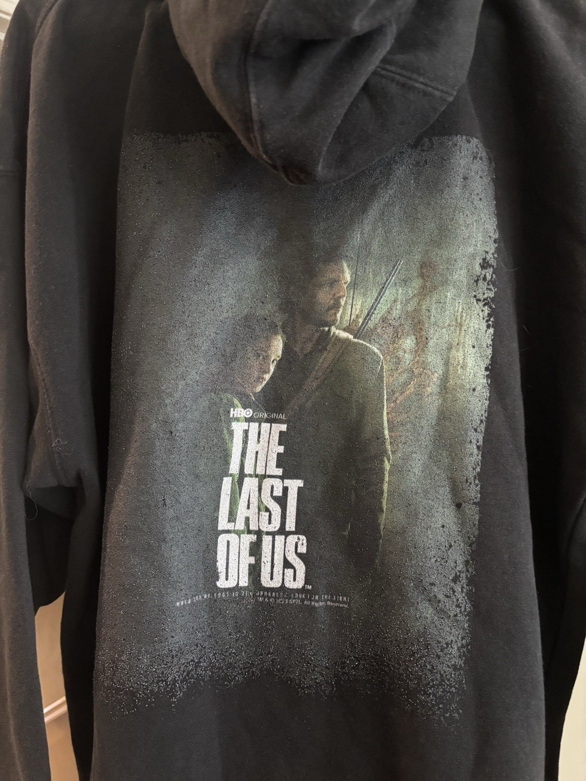 The Last of Us Season 1 Promo Hoodie Sz XL Men’s HBO Max Tv Show PlayStation