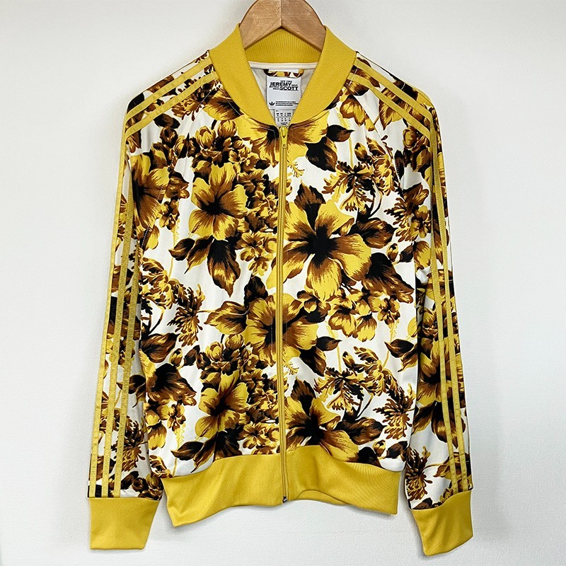 Adidas Jeremy Scott Hibiscus Blouson Floral Pattern Track Jacket Size M MINT!