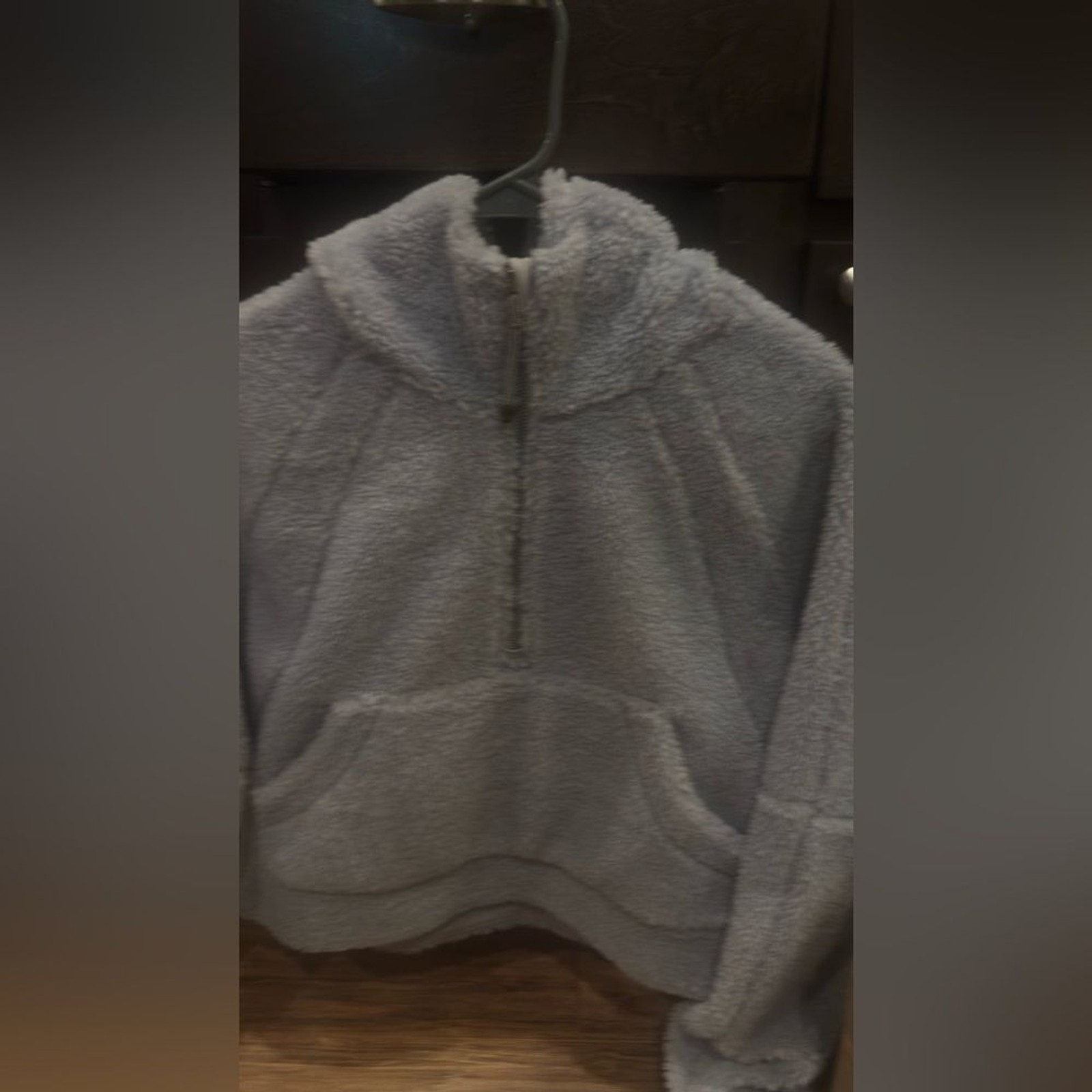 Lululemon Scuba Oversized Half-Zip Fleece Hoodie Faint Lavender XS / S