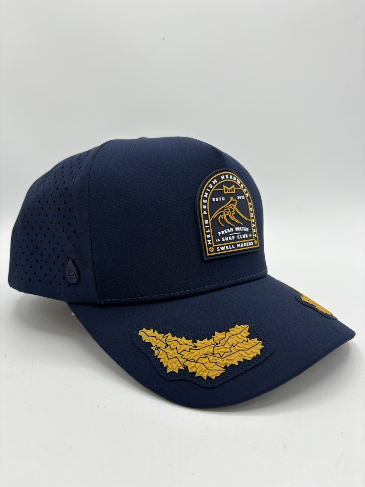 Melin Odyssey Captains Hydro Blue Limited Edition Snapback Hat Classic Sz Large
