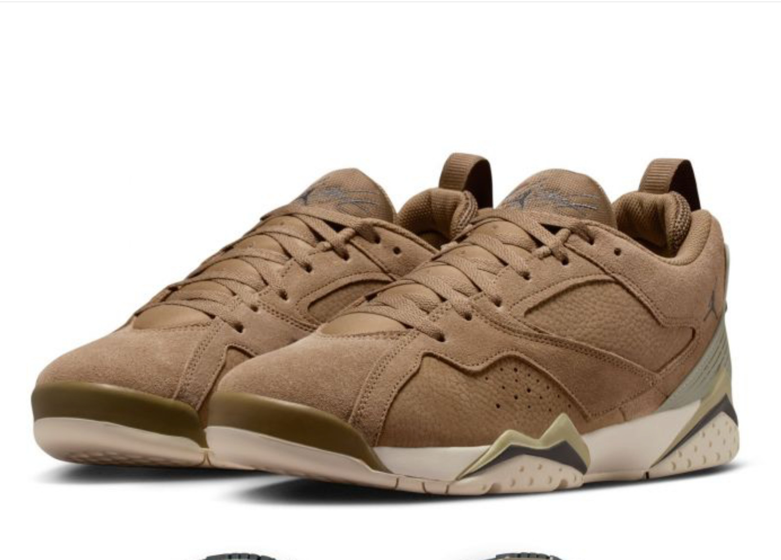 Nike Air Jordan MVP 92 Brown Kelp Spruce Fog Sail US Men’s Shoes Size IQ7591-395