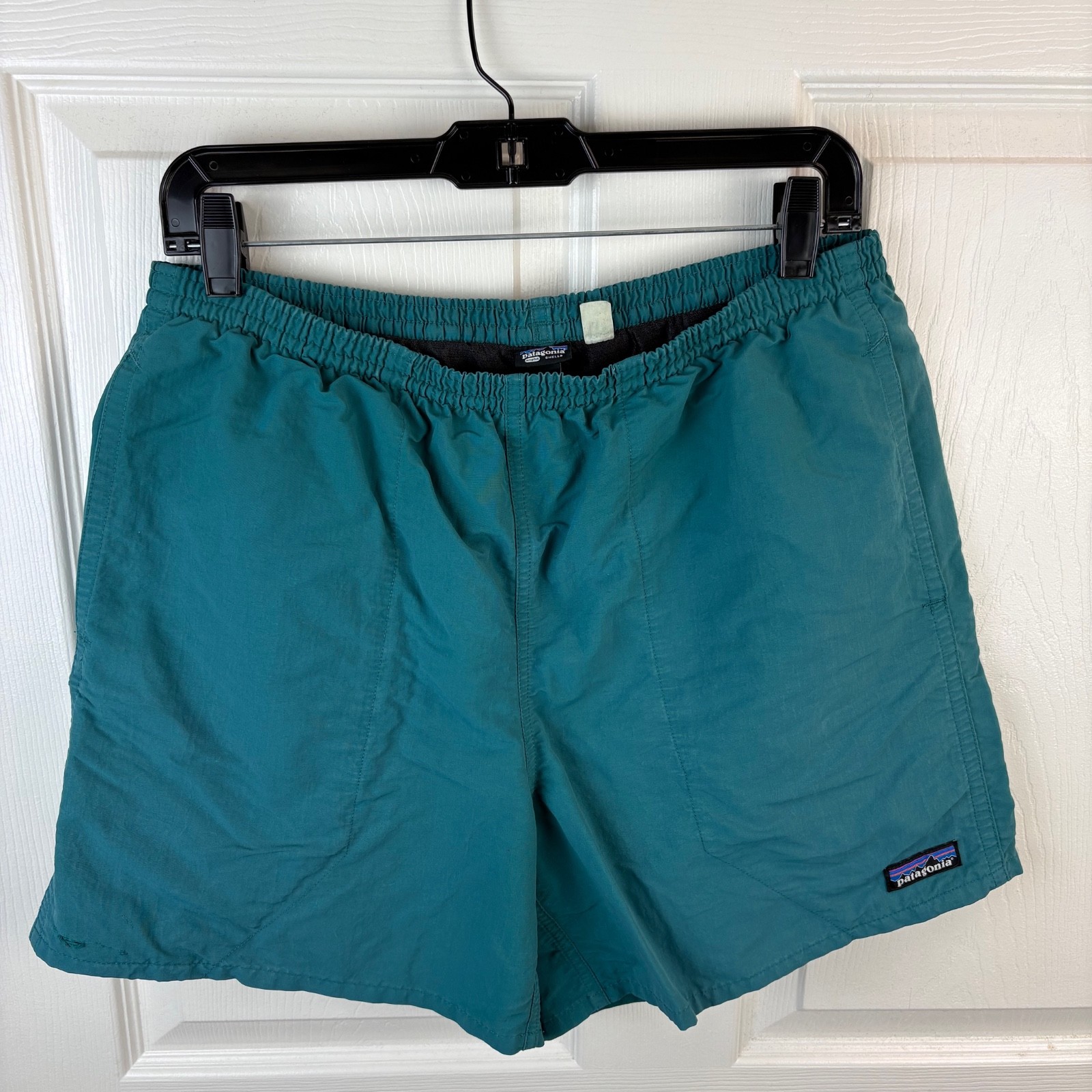 Men’s Patagonia Netplus Shells Shorts Lined Medium M Aqua