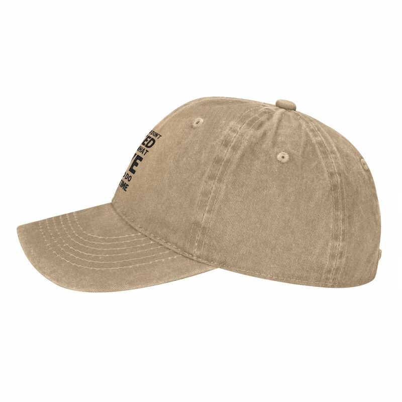 SUCCEED DAVE Unisex Washed Baseball Cap Funny Graphic Print Adjustable Sun Hat
