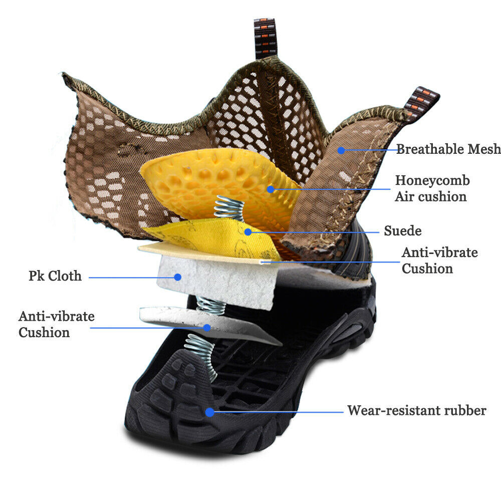 Mens Water Shoes Quick Dry Barefoot Women Beach Diving Surf Aqua Hiking Sandals