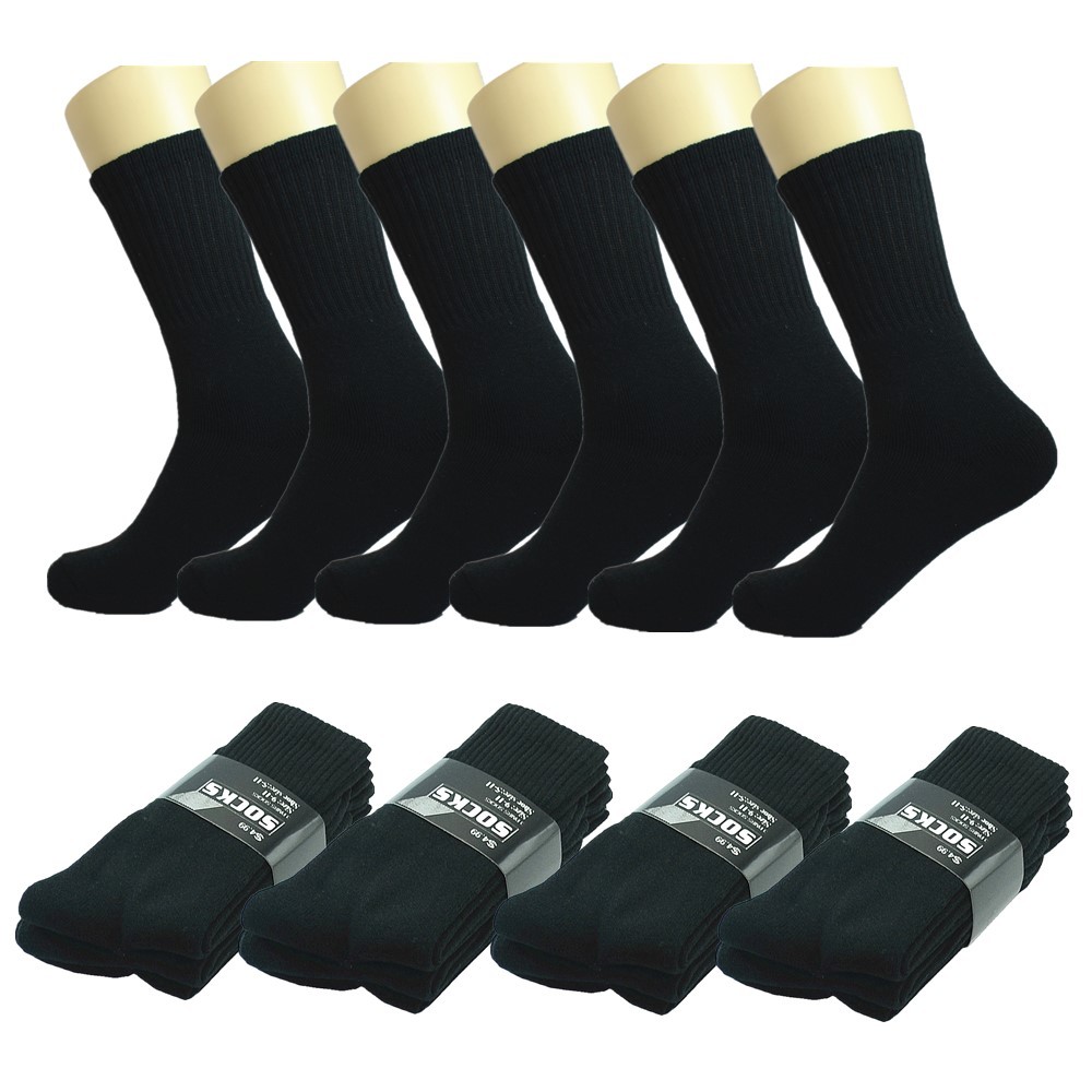Wholesale Crew Athletic / Ankle Quarter Sport Men’s Socks Cotton Size 9-11 10-13