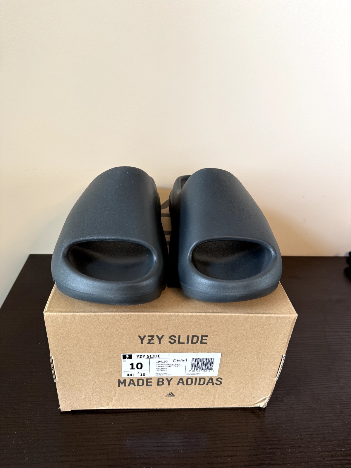 Adidas Yeezy Slide Granite ID4132 Sizes 5-12 100% Authentic