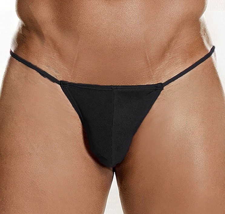 5PCS Sexy Mens T-Back G-string Thong Bikini Underwear Mesh Sheer Pouch Thongs