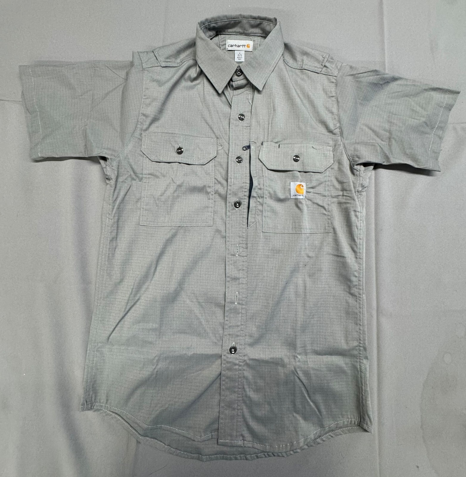 Carhartt Men’s Short-Sleeve Button-Down Work Shirt