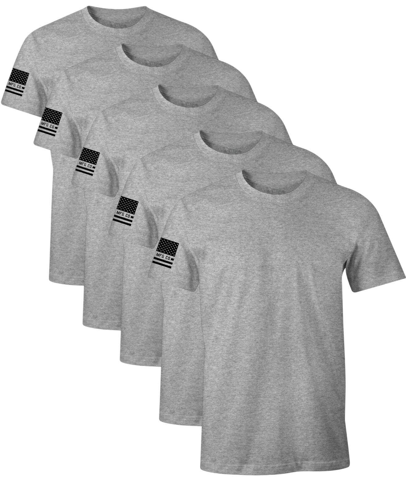 Howitzer Men’s T-shirt Standard Basic Packs Heather Grey Military Grunt