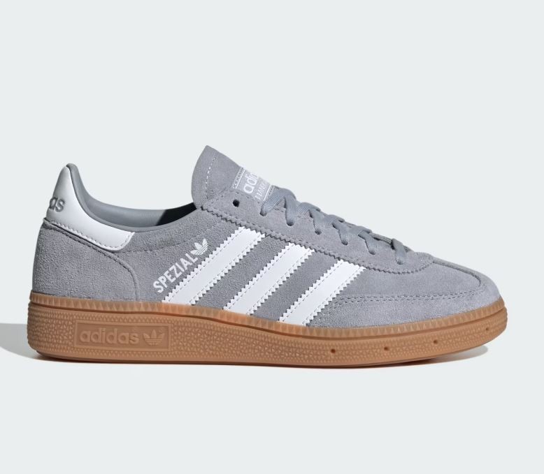 NEW adidas Handball Spezial Halo Silver Cloud White (GS) JH8665 Size 6.5Y NO BOX