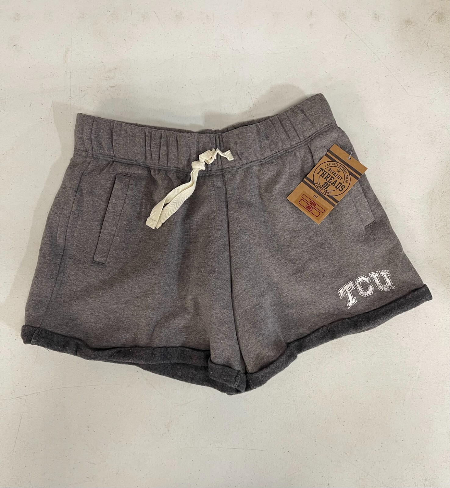 Rivalry Threads 91 – TCU Women’s Shorts 2-Pack – Gray