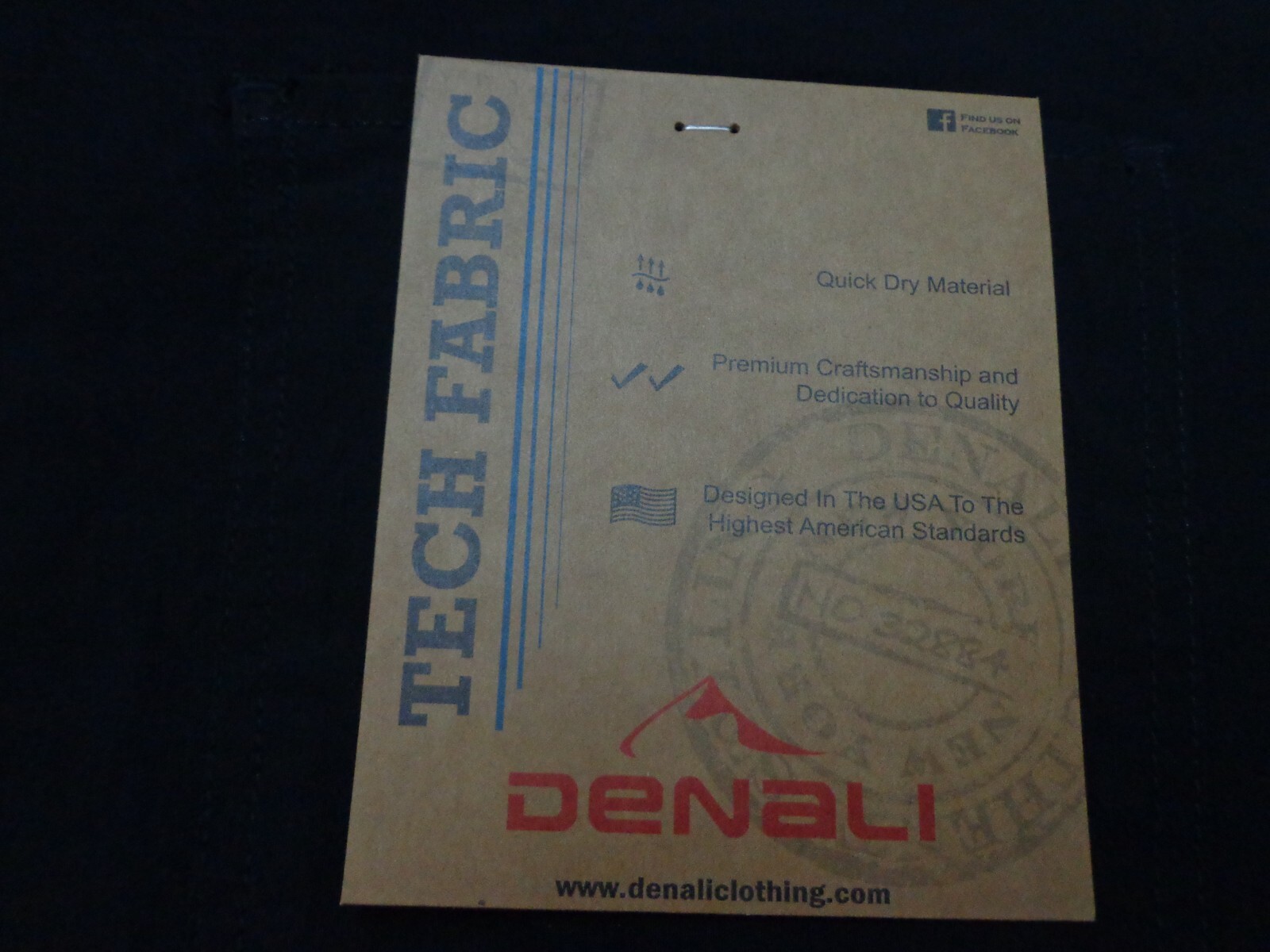 DENALI Black Tech Fabric Stretch Pants NWT 36/30 MSRP $54