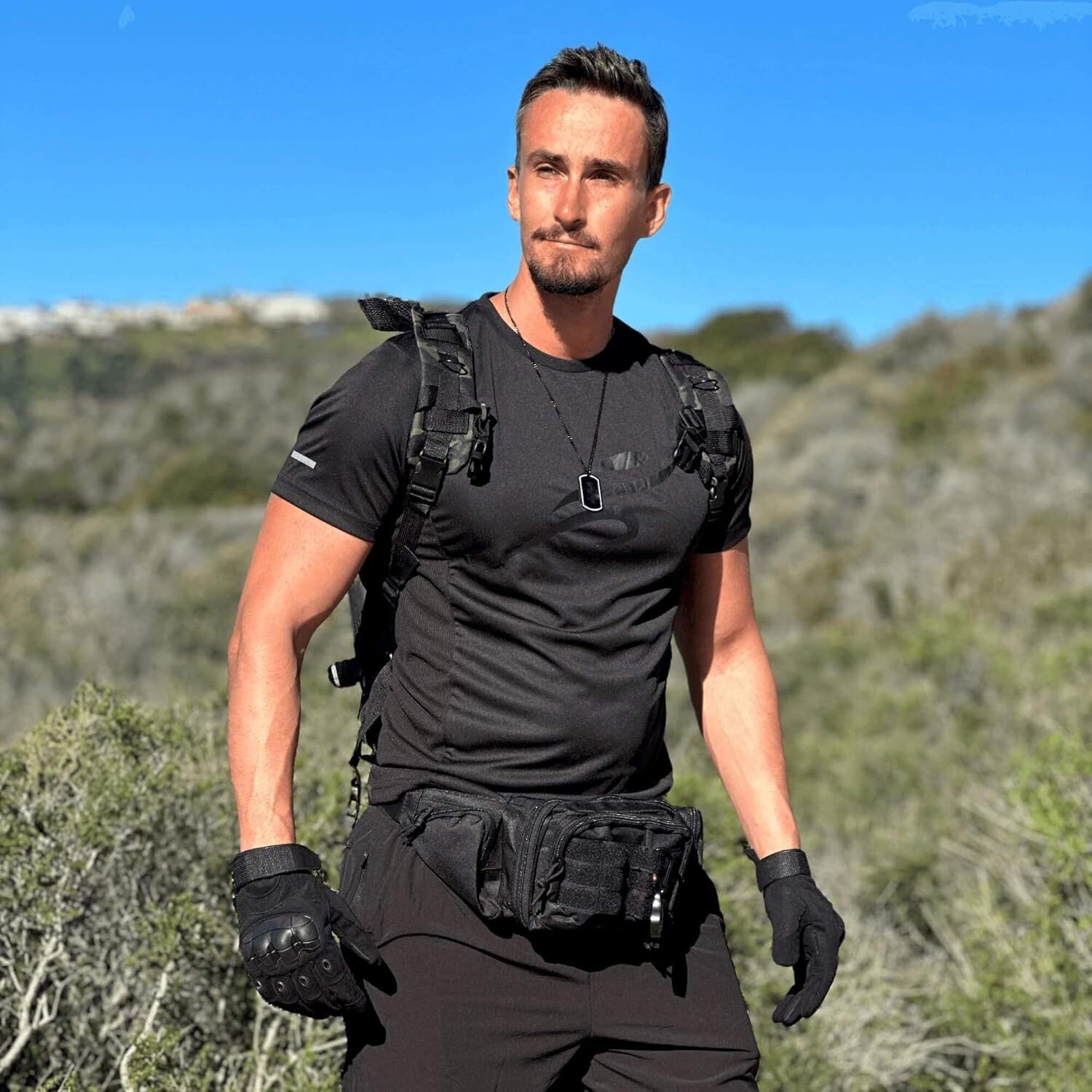 Tactical Waist Fanny Pack Phone Pouch Military Outdoor Camping Hiking Belt Bag