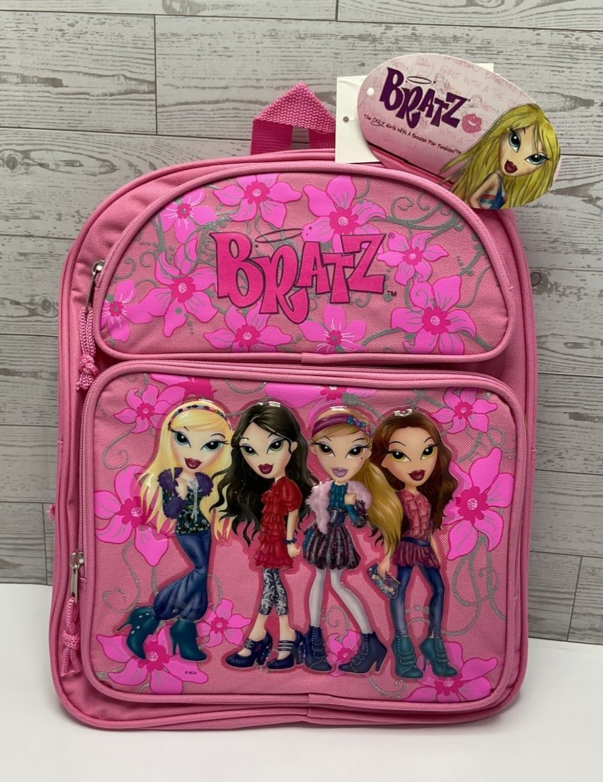 Bratz Y2K Backpack 14″ Pink School Bag New With Tags Vintage Style
