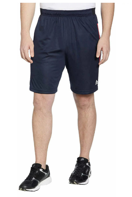 NWT Adidas Men’s Pol Shorts 3s Running Athletic, Legend Ink/White, Size S