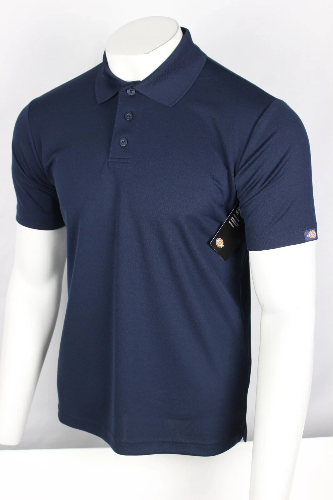 Dickies Men’s Performance Polo Short Sleeve Shirt Navy Blue WS247FIN2