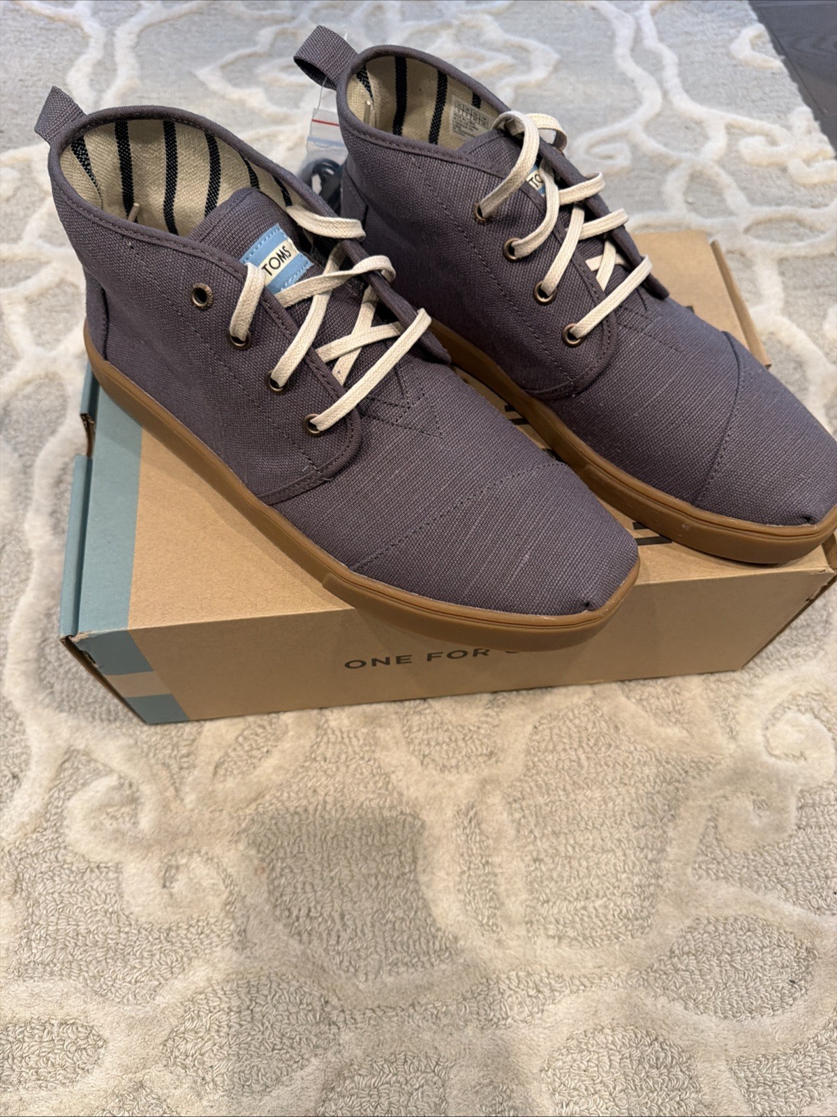 TOMS Bota Shade Heritage Canvas Cupsole high-top/chukka boots Venice Collection￼