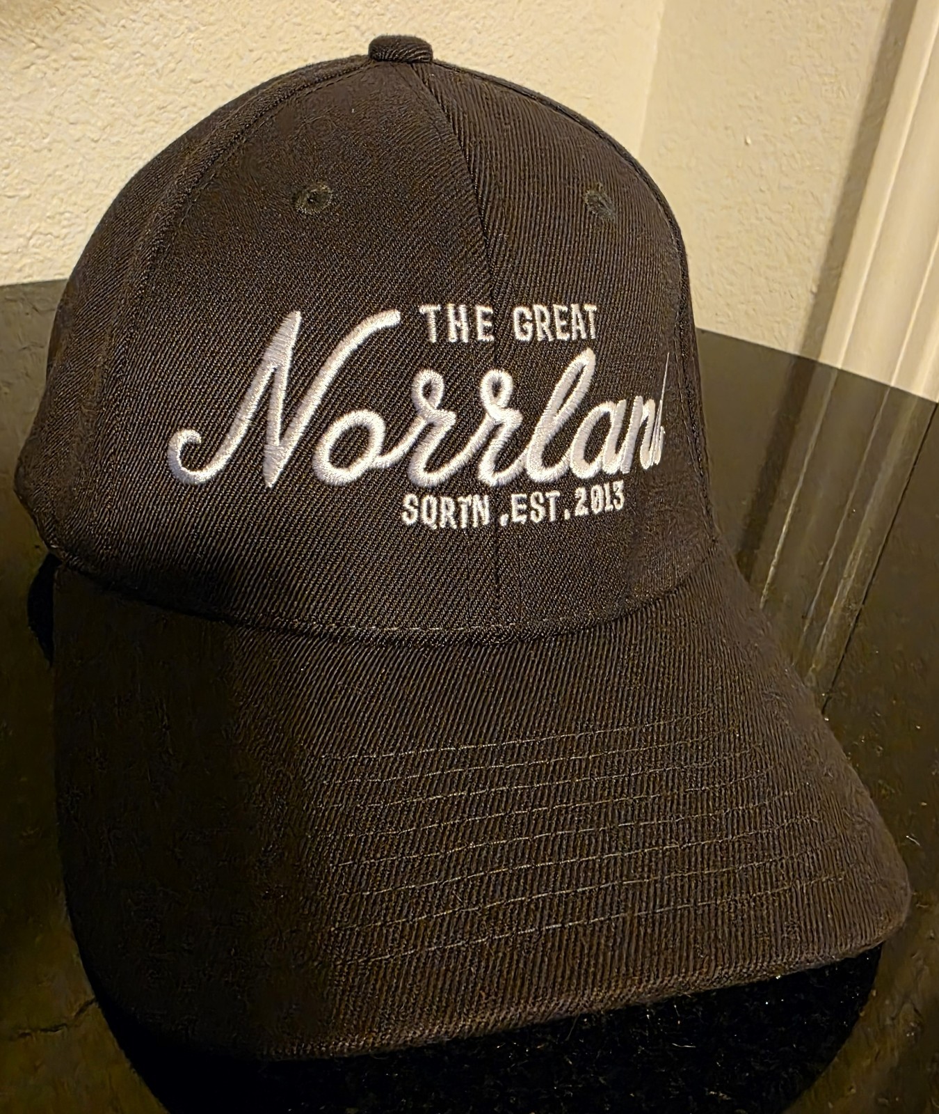NWT Norrland Men Adjustable Cotton Baseball Hat Washed Ball Cap Polo Style / 170