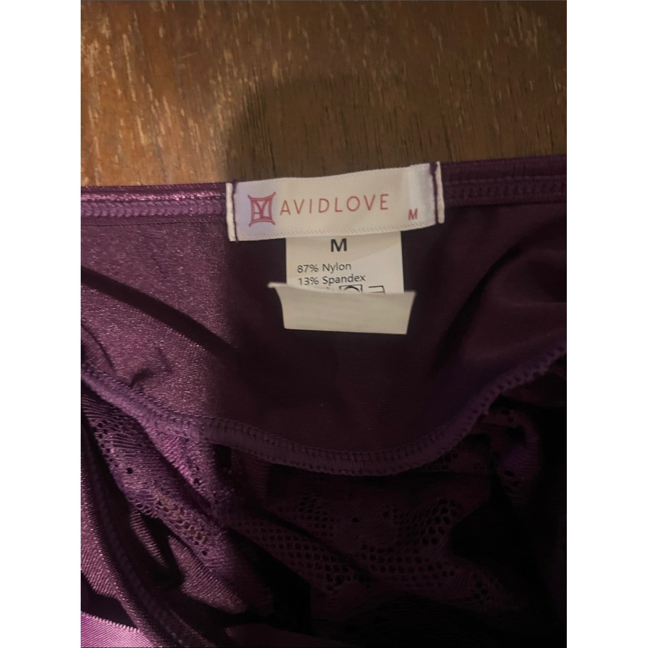 Sheer Lace Bralette & Garter Skirt Set – Deep Plum