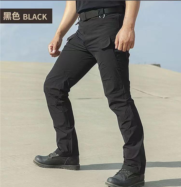 Mens Tactical Cargo Pants Work Pants Combat Outdoor Waterproof Hiking Trousers
