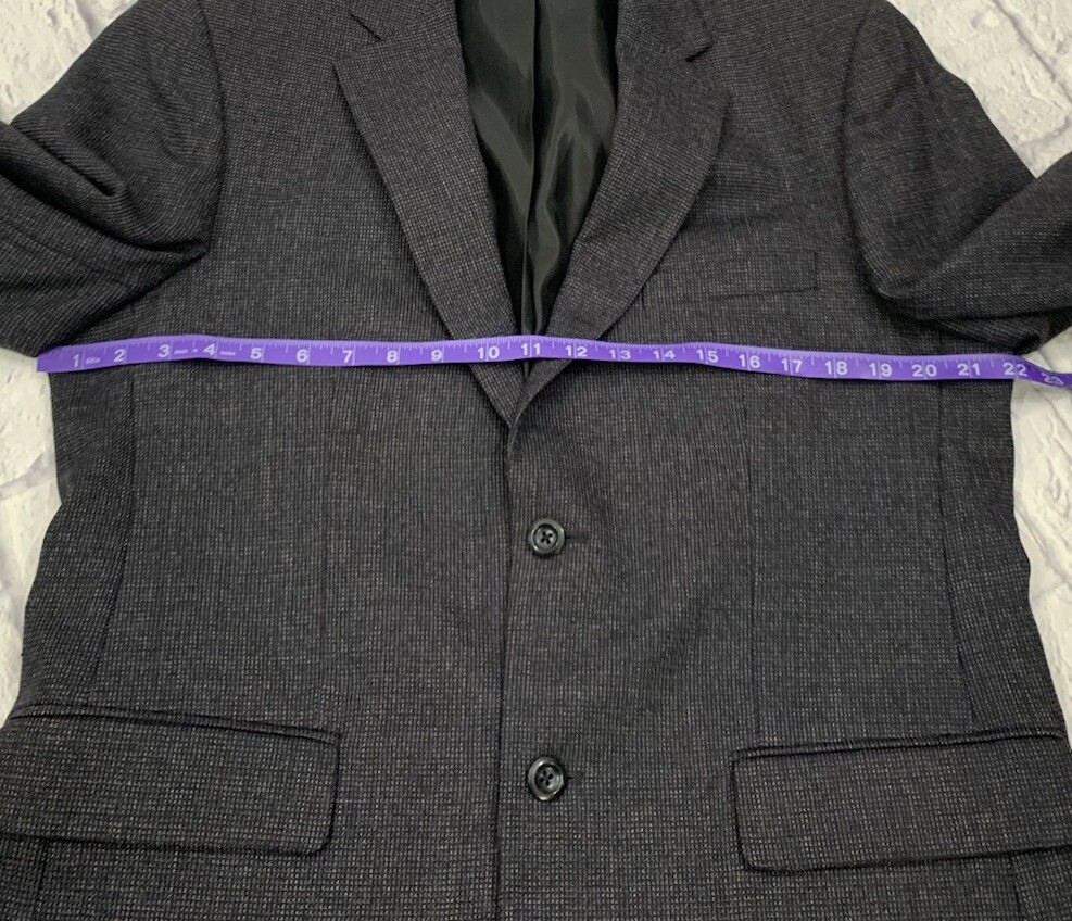 Pronto Uomo Suit Jacket 100% Wool 40R