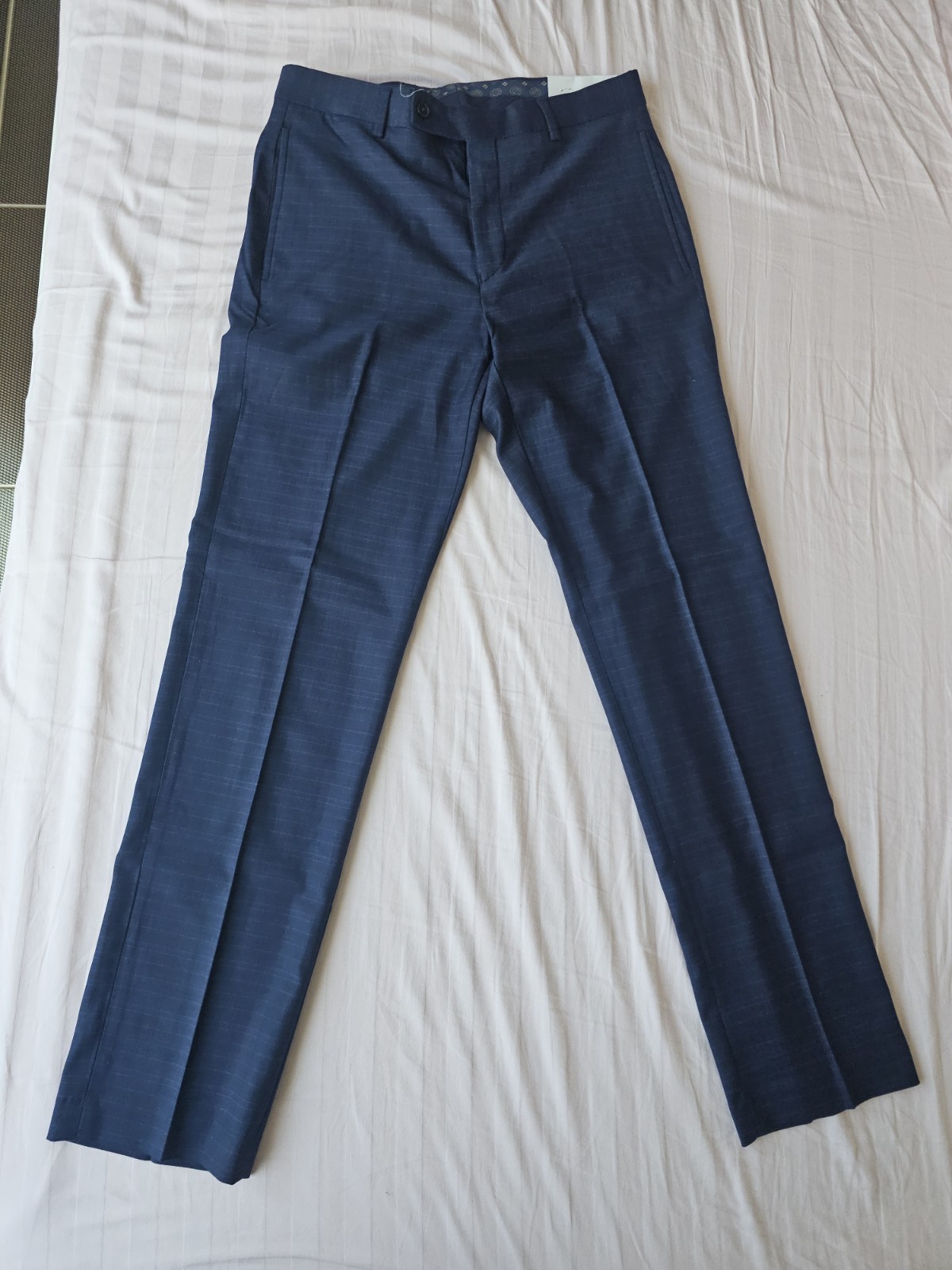 Lauren Ralph Lauren Pants Men’s 31×32 Blue Norton Classic Fit Dress Ultraflex