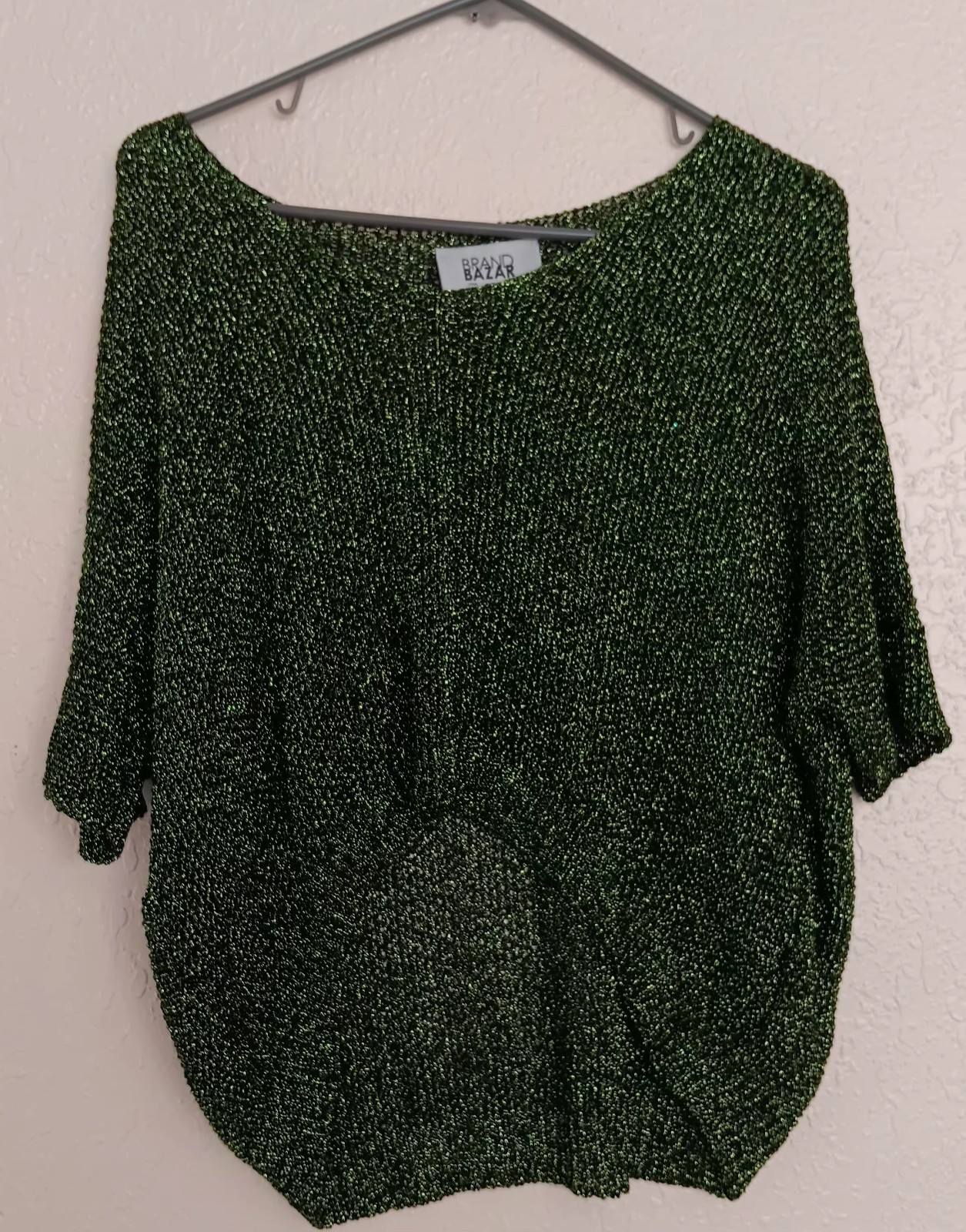 BRAND BAZAR Green Ladies Top Refer To Measurements In DESCRIPTION