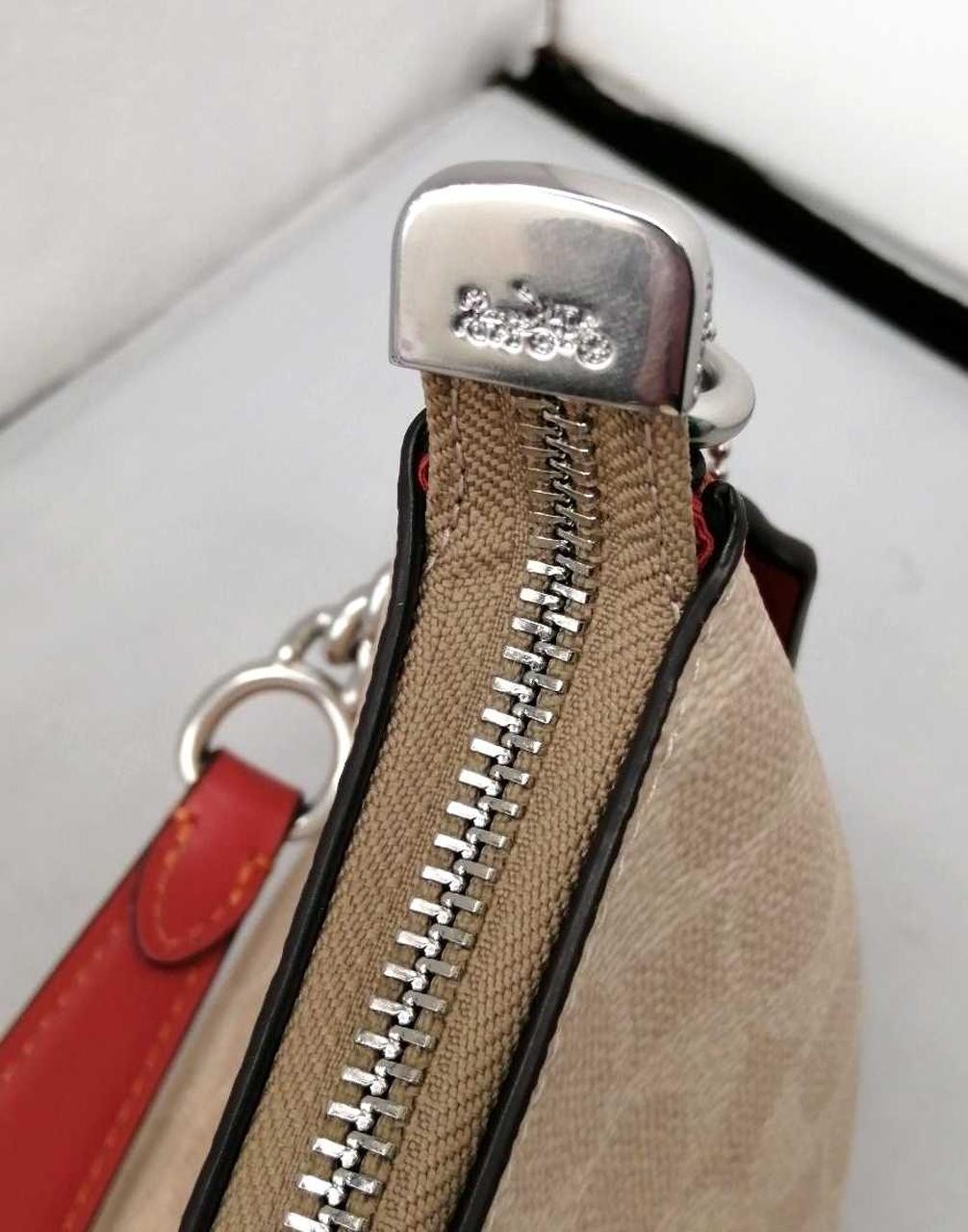COACH Terry Shoulder Bag Signature Canvas Model CV933 from Japan
