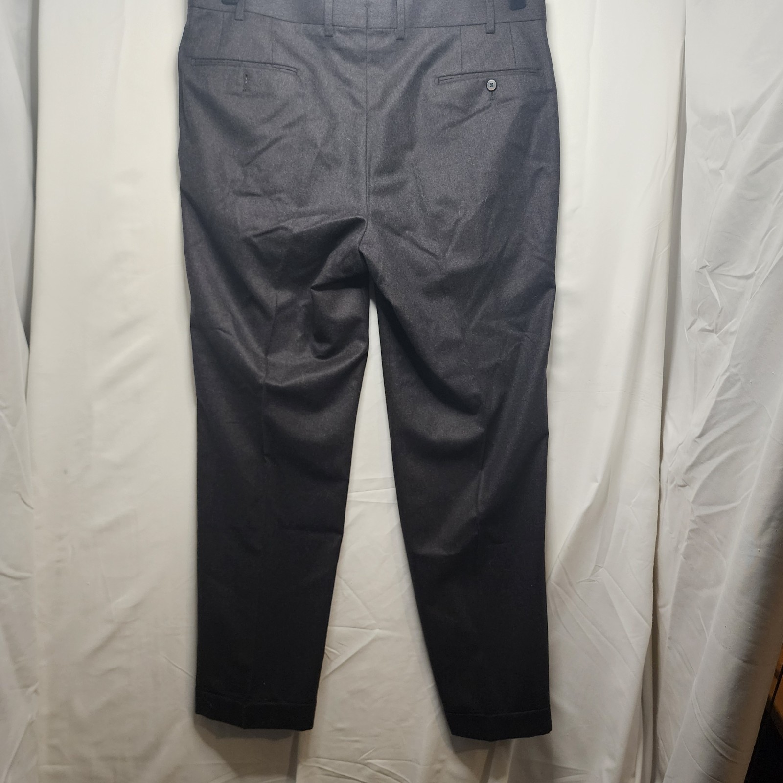 Hiltl pants mens 38×31 brown Vitale Barberis Canonico Super 100’s wool EUC