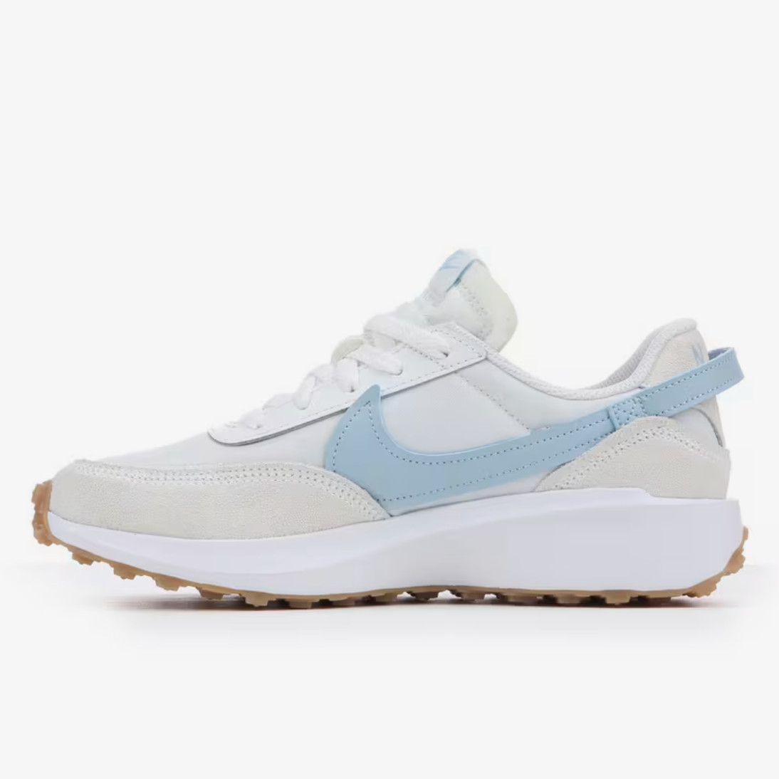 Nike Waffle Debut Platinum/Light Blue/Wht Running Womens Shoe Sneaker DH9523-008