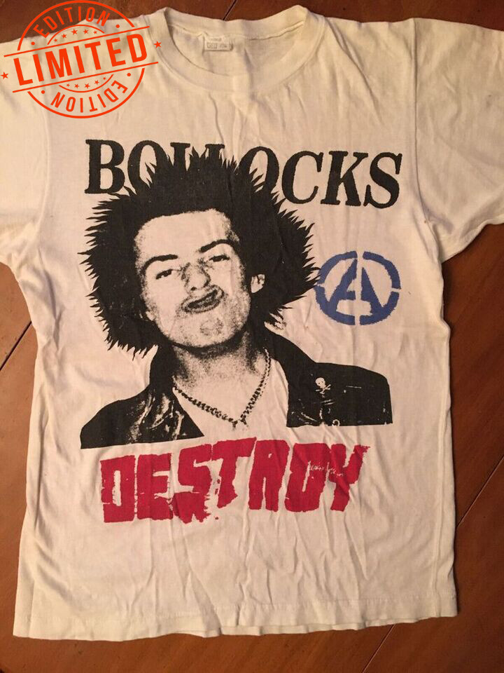 Sid Vicious T-shirt Tee Short Sleeve Men Women All S-5XL