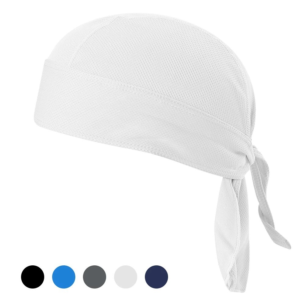 Motorcycle Wrap Biker Du Do Black Bandana Paisley Doo Rag Head Skull Cap Durag