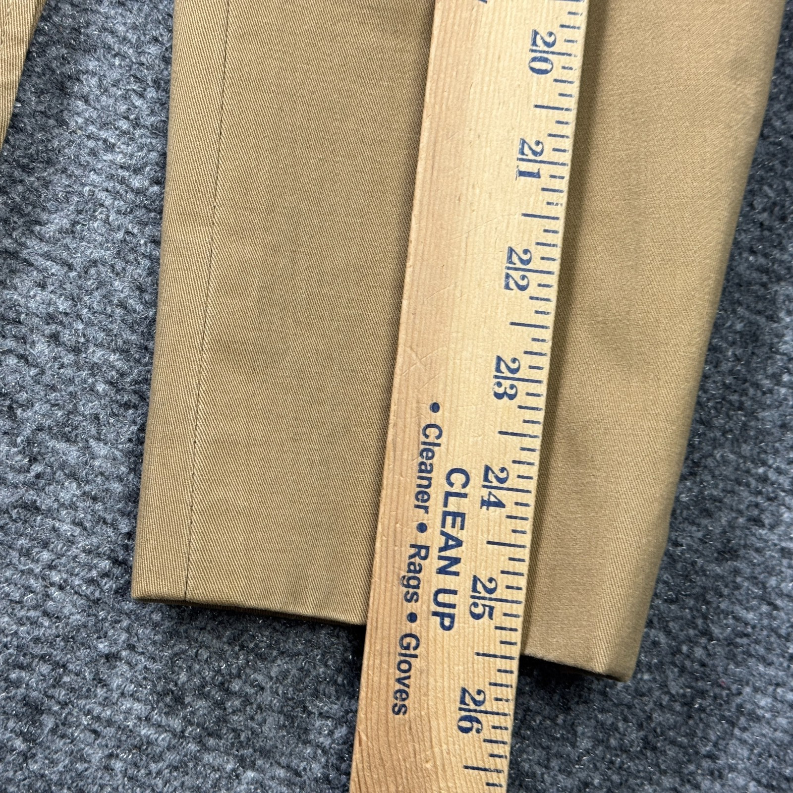 Combatant Gentleman Jacket Mens 42 Long Slim Tan Blazer Single Vent Unlined